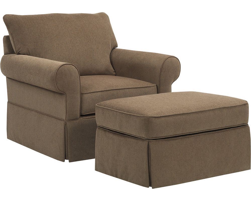 North Carolina Furniture Outlets. Uptown Chair & 1/2 with Ottoman